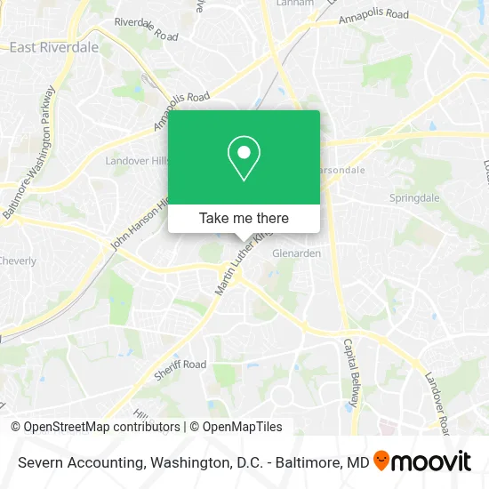 Severn Accounting map