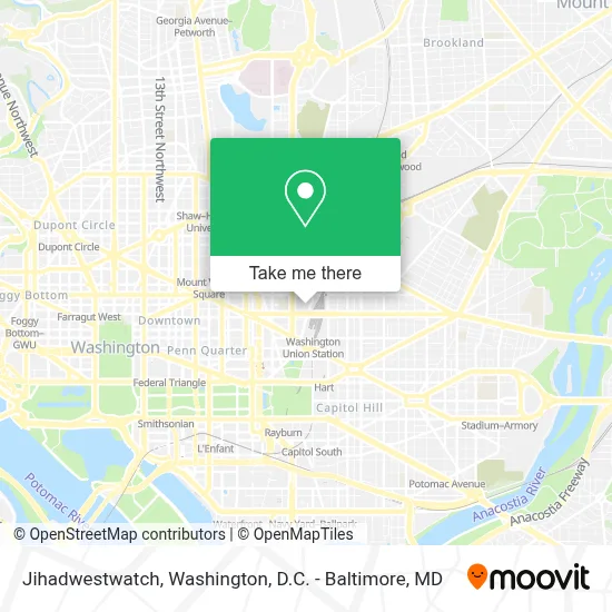 Jihadwestwatch map