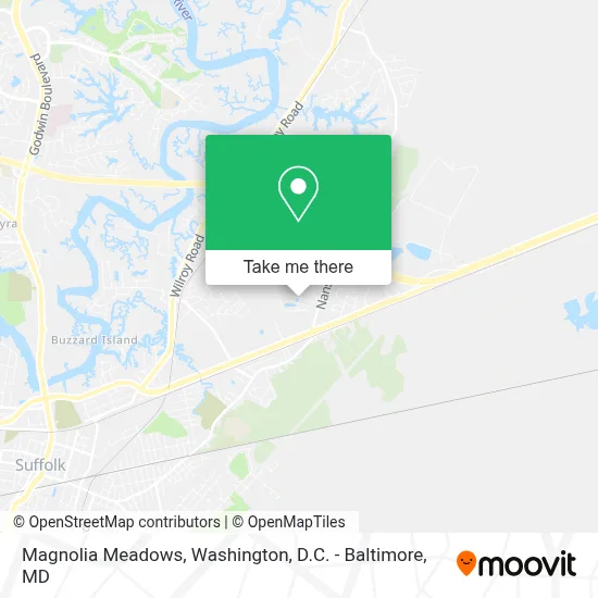 Magnolia Meadows map