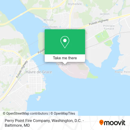 Perry Point Fire Company map