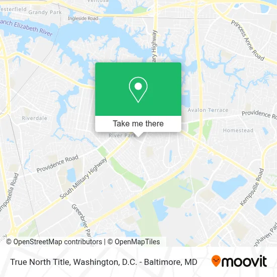 True North Title map