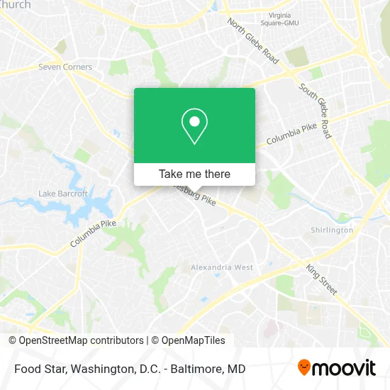 Food Star map