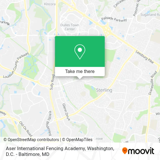 Aser International Fencing Academy map