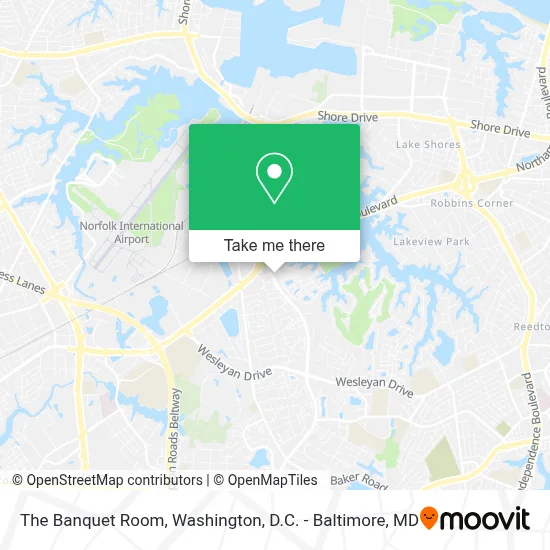 The Banquet Room map