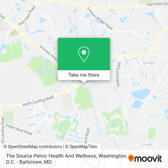 The Source Pelvic Health And Wellness map