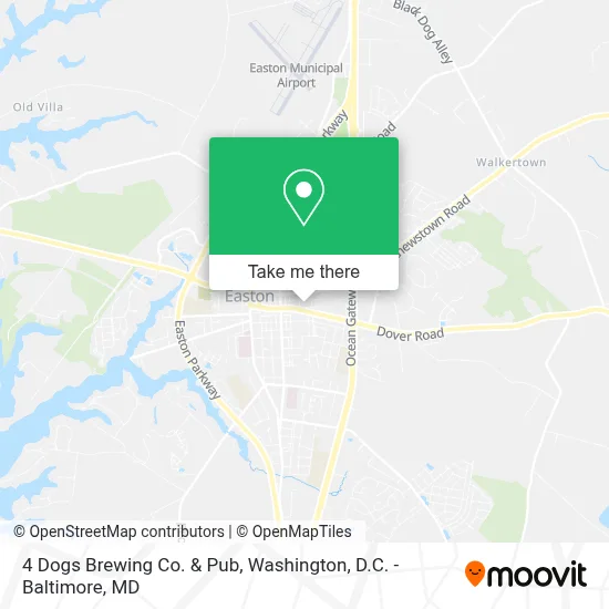 4 Dogs Brewing Co. & Pub map
