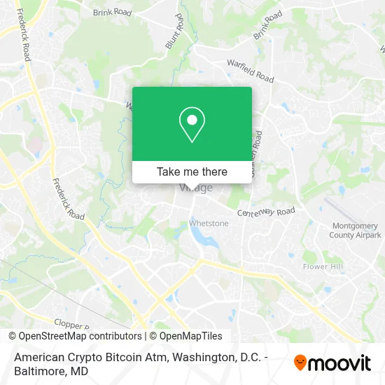 American Crypto Bitcoin Atm map