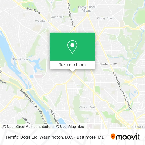 Terrific Dogs Llc map
