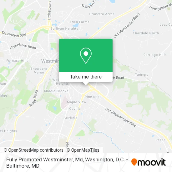 Fully Promoted Westminster, Md map