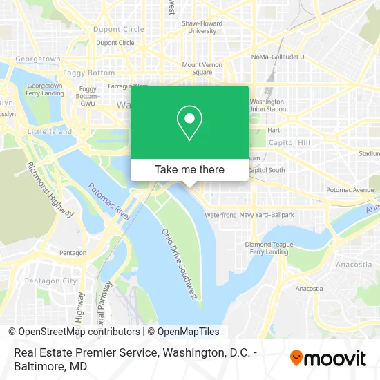 Real Estate Premier Service map