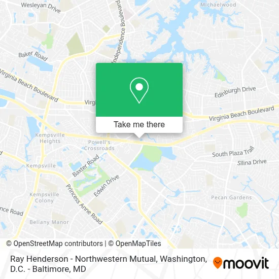 Ray Henderson - Northwestern Mutual map
