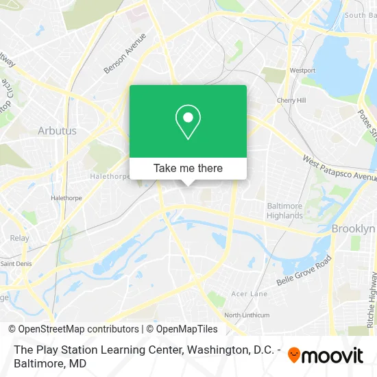 The Play Station Learning Center map