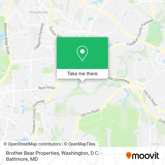 Brother Bear Properties map
