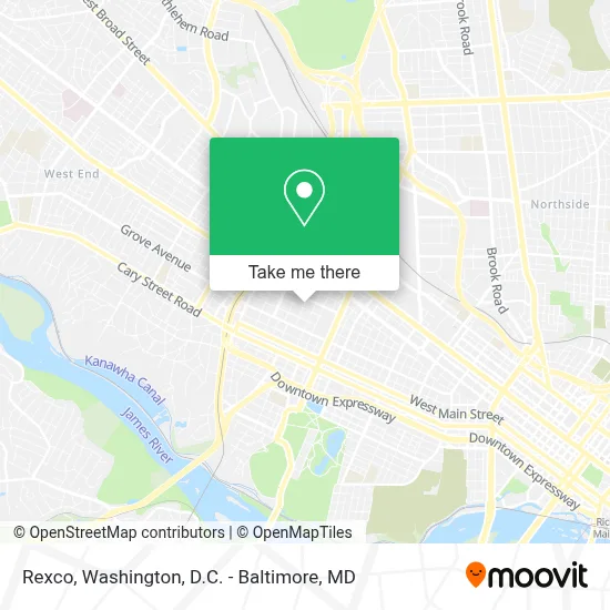 Rexco map