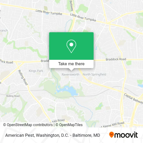 American Pest map