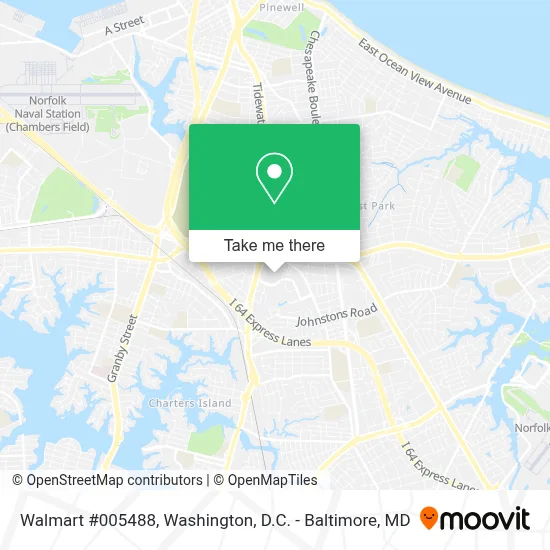 Walmart #005488 map