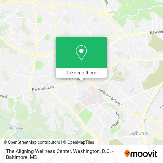 The Aligning Wellness Center map