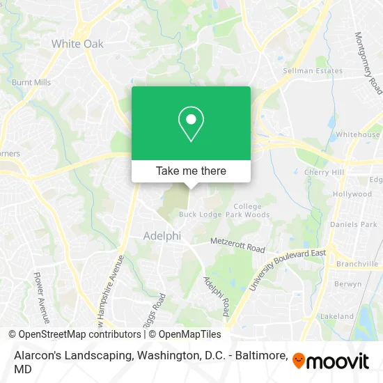 Alarcon's Landscaping map