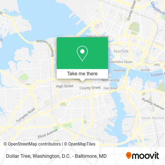 Dollar Tree map