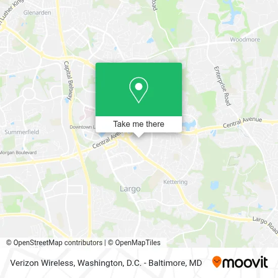 Verizon Wireless map