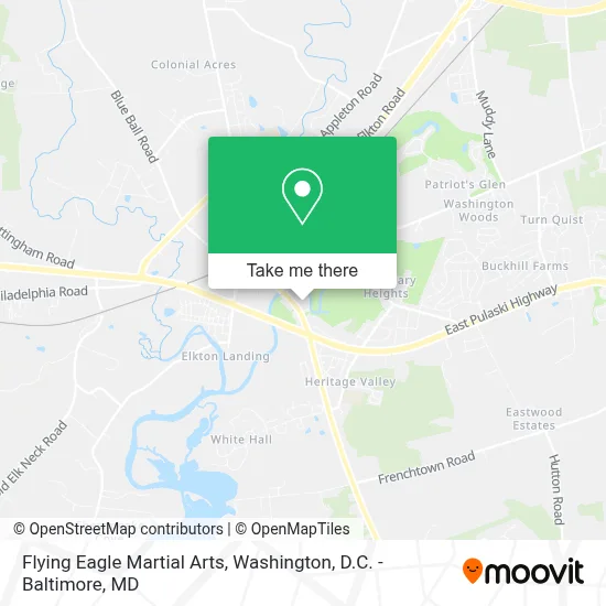 Flying Eagle Martial Arts map