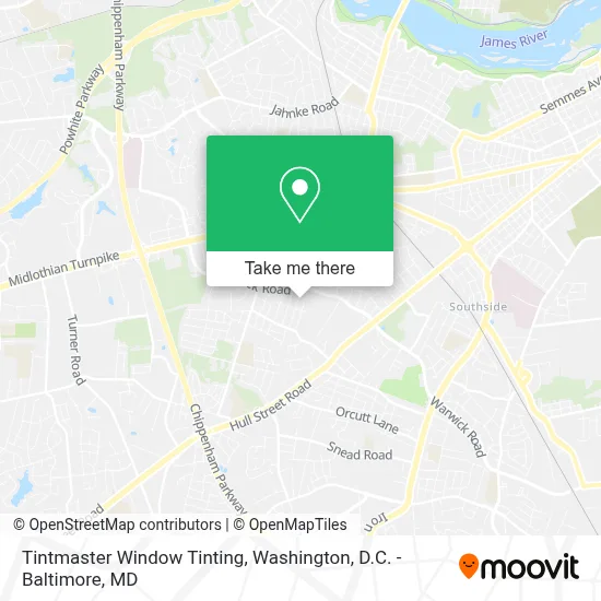 Tintmaster Window Tinting map