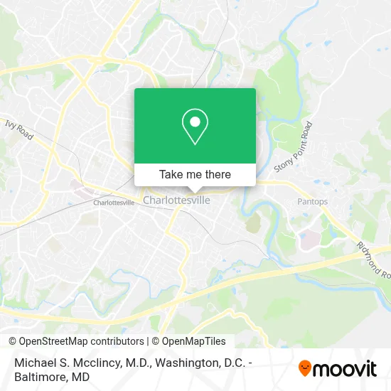 Michael S. Mcclincy, M.D. map