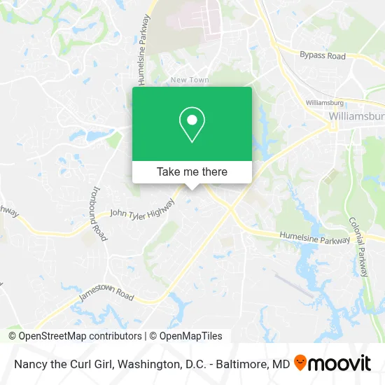 Nancy the Curl Girl map