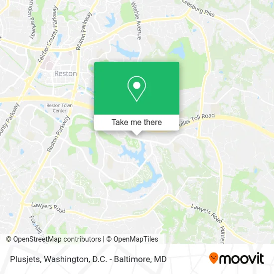 Plusjets map