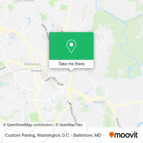 Custom Paving map