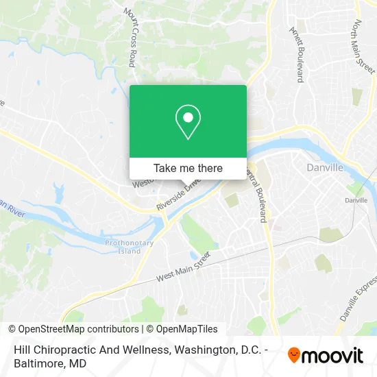 Hill Chiropractic And Wellness map