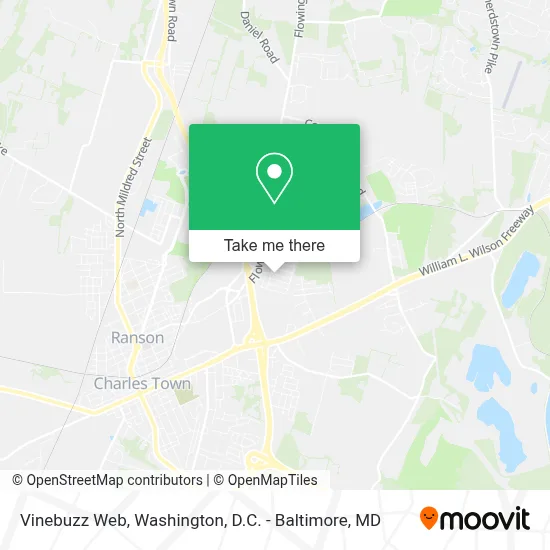 Vinebuzz Web map