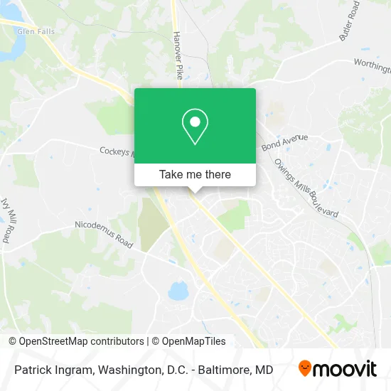 Patrick Ingram map