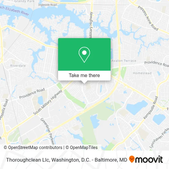 Thoroughclean Llc map