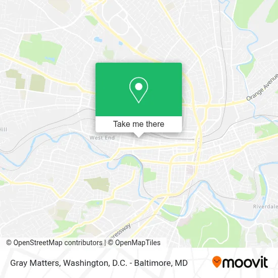 Gray Matters map