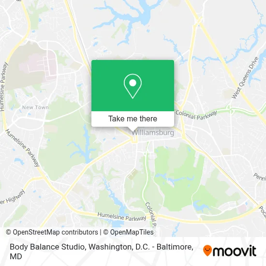 Body Balance Studio map