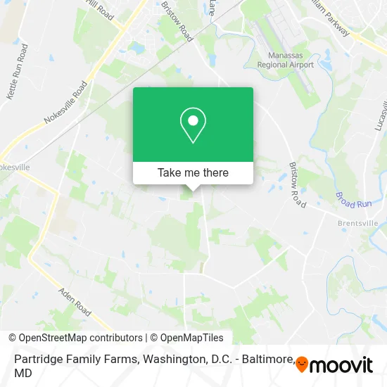 Partridge Family Farms map