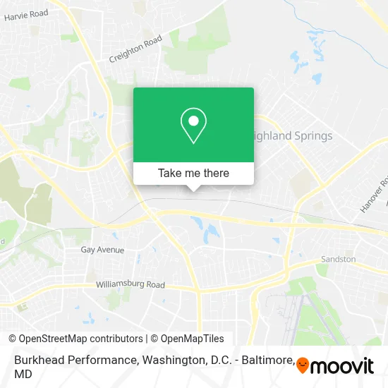 Burkhead Performance map