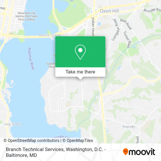 Branch Technical Services map