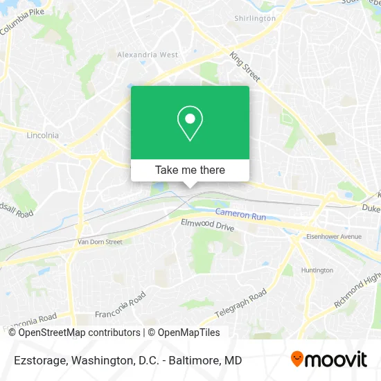 Ezstorage map