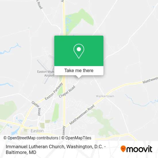 Immanuel Lutheran Church map