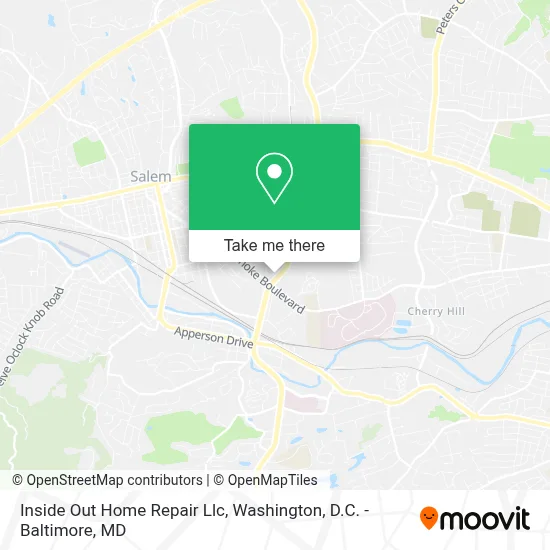 Inside Out Home Repair Llc map
