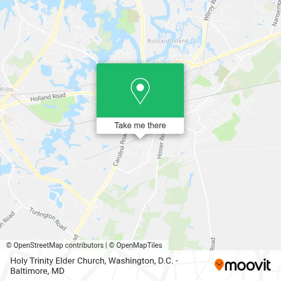 Holy Trinity Elder Church map