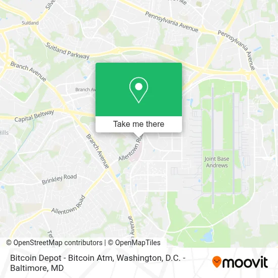 Bitcoin Depot - Bitcoin Atm map