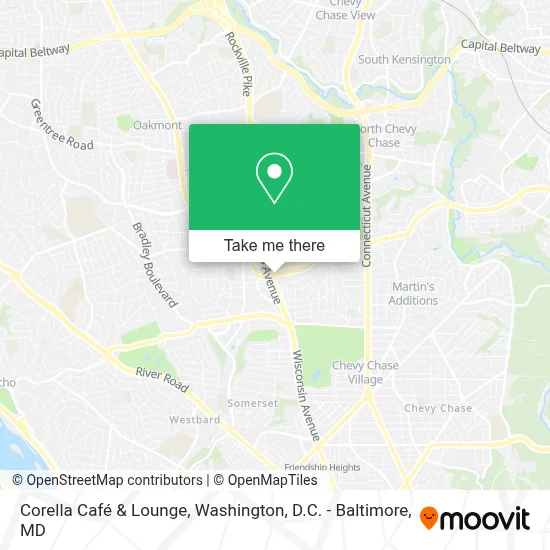Corella Café & Lounge map