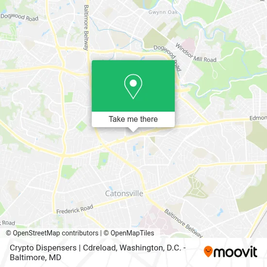 Crypto Dispensers | Cdreload map