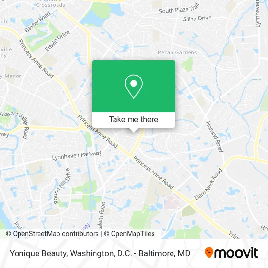 Yonique Beauty map