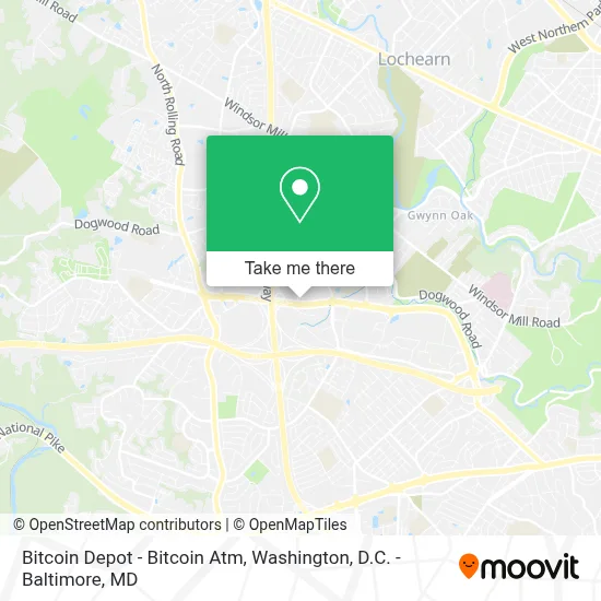 Bitcoin Depot - Bitcoin Atm map