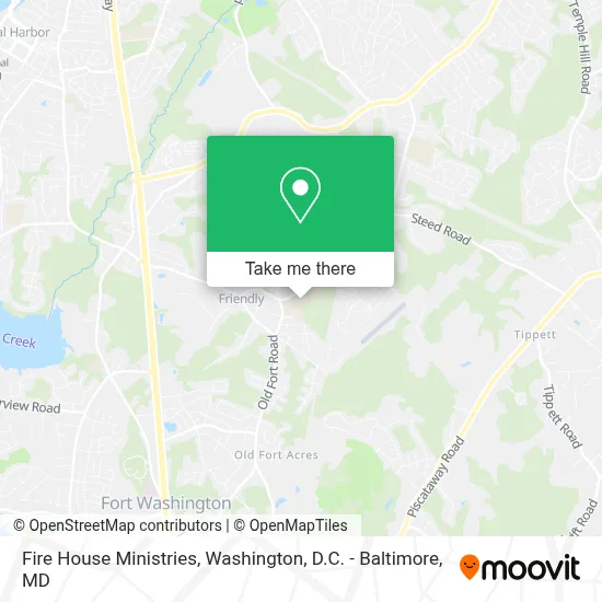 Fire House Ministries map