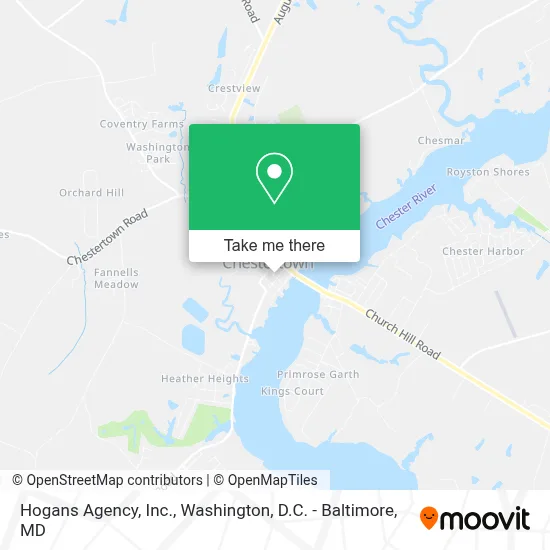 Hogans Agency, Inc. map